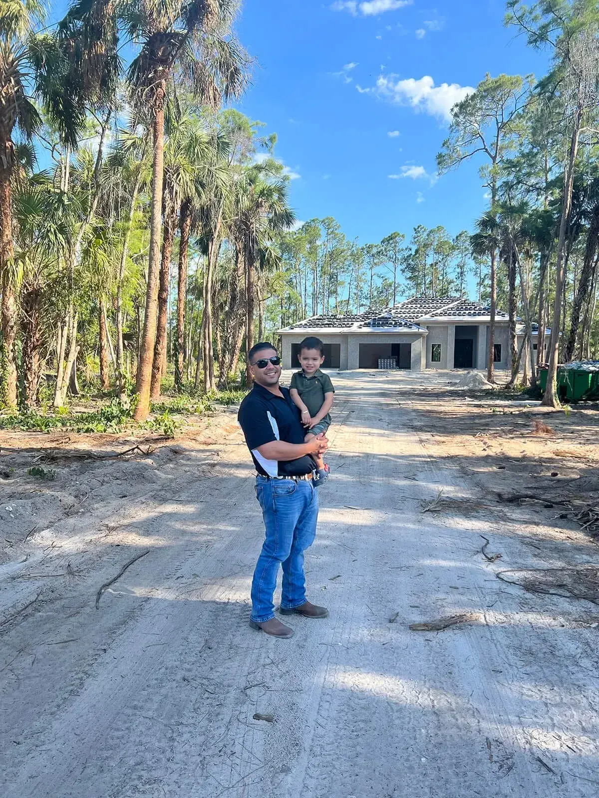 XL Homes client handover completed custom home Naples Florida