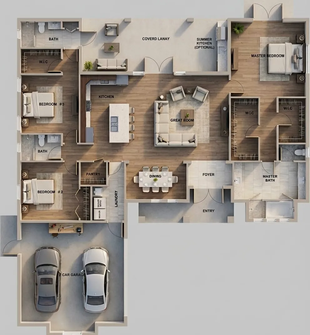 La Loma floor plan