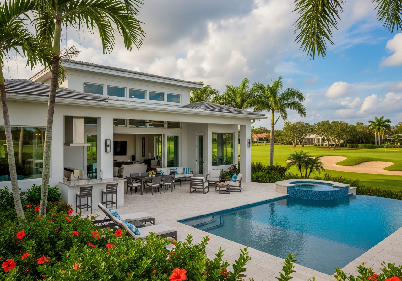 Luxury living in Eagle Creek, Naples FL