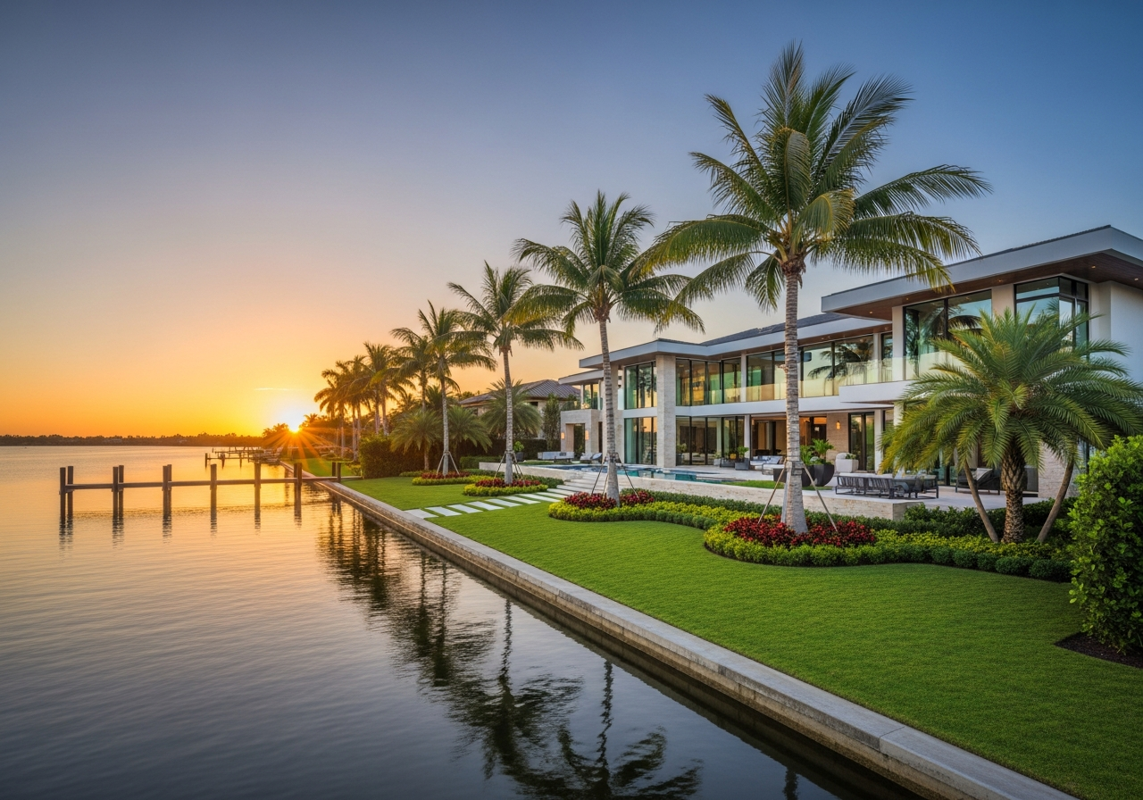 Custom home builder in Lake Park, Naples FL