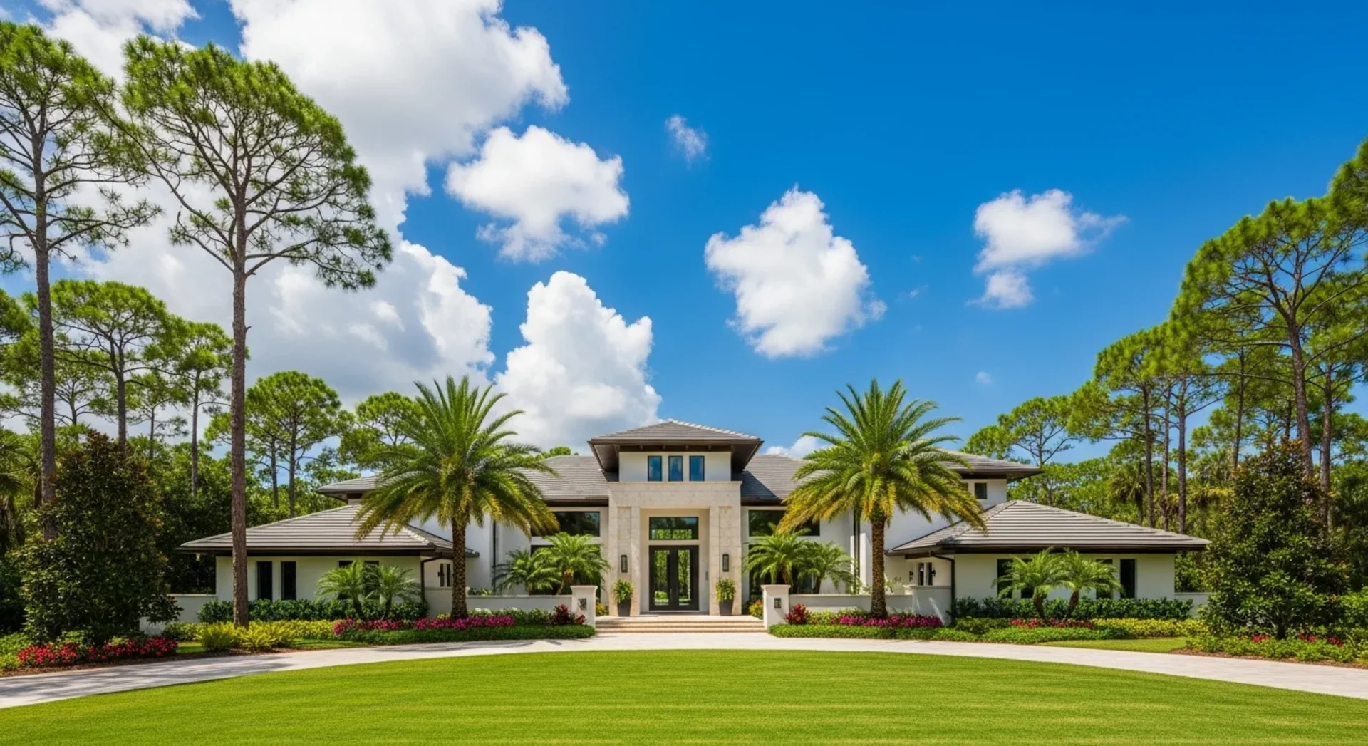 Custom homes in Pine Ridge, Naples FL