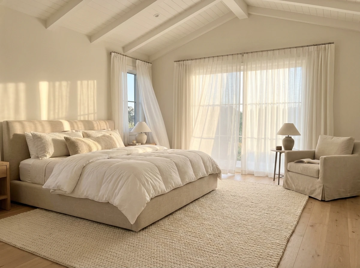 Spacious master suite with tray ceiling and custom millwork in Remodeling Projects high-end remodeling home at Naples, FL by XL Homes custom home builder