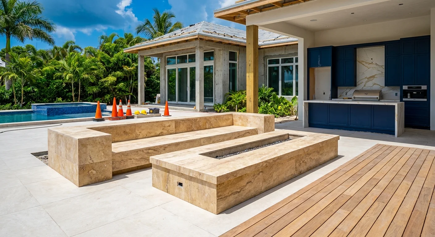 Luxury Outdoor Fire Features For SWFL Summer 2026