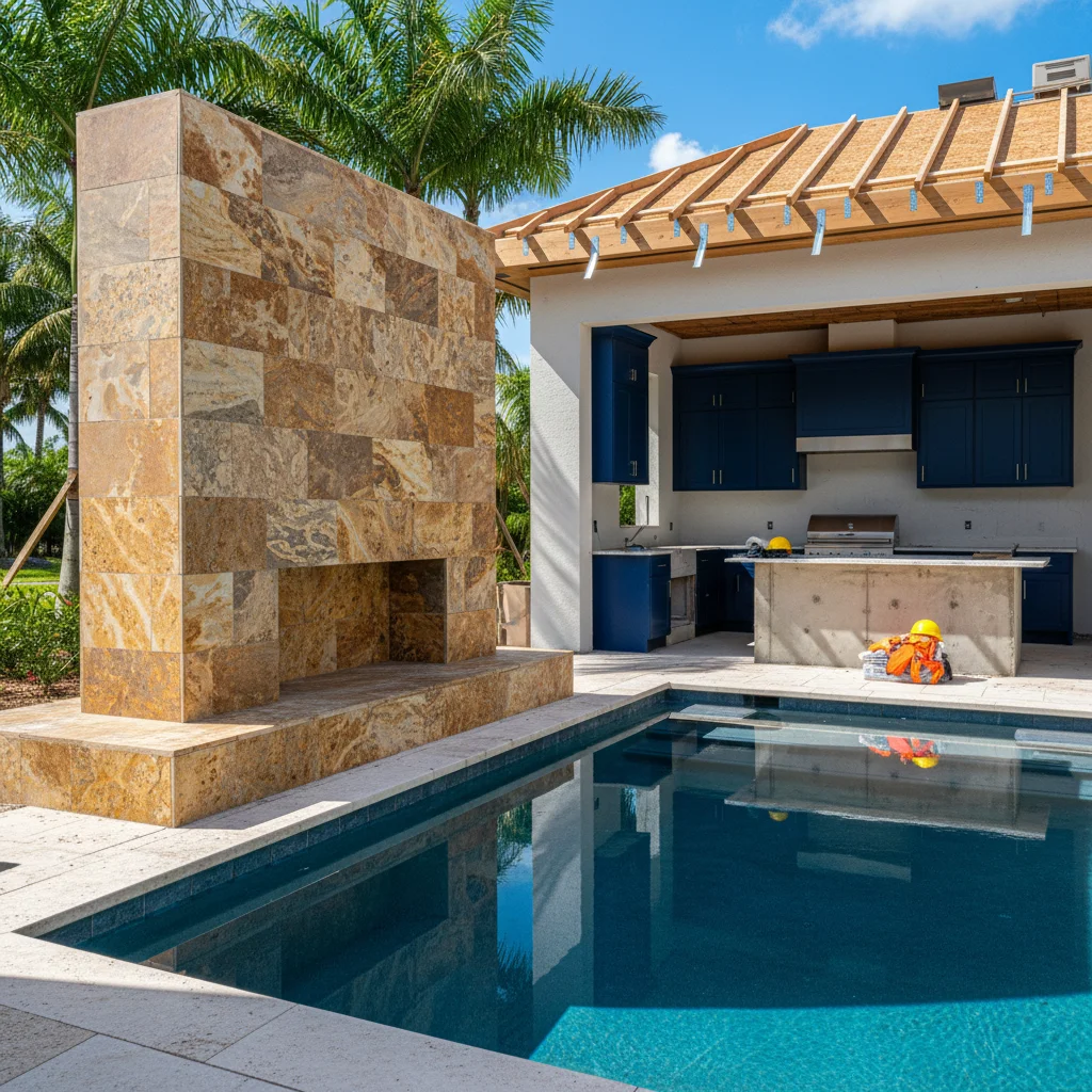 Luxury Outdoor Fire Features For SWFL Summer 2026 - Detail